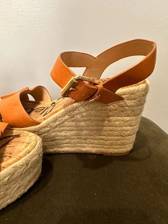 Sam Edelman Maura Espadrille Wedge Sandals 8.5 - Picture 2 of 10